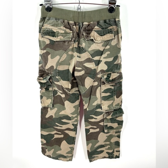 Mini Boden Cargo Pants Boys 10 Camo Military Pockets Outdoor Hunting Gorp Casual - Picture 4 of 11